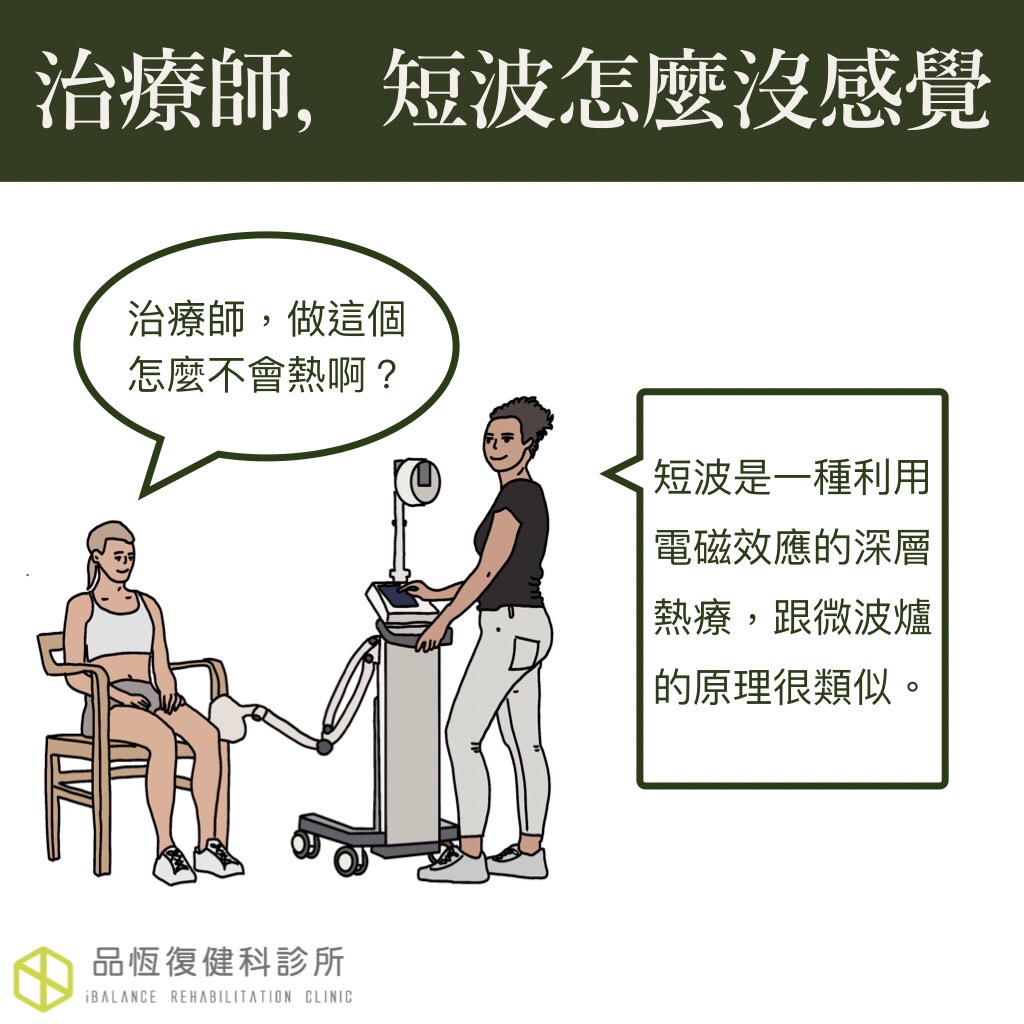 治療師,短波怎麼沒感覺? 治療師,短波怎麼沒感覺?